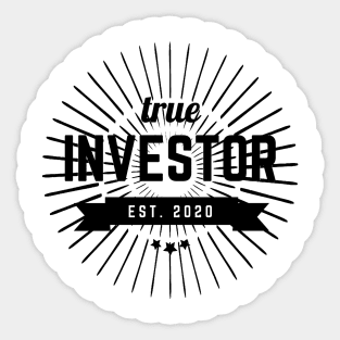 True Investor (Light) Sticker